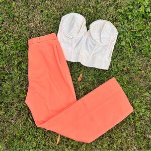 Vintage Carnival cream bustier